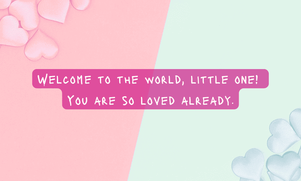 Express Love in baby shower book