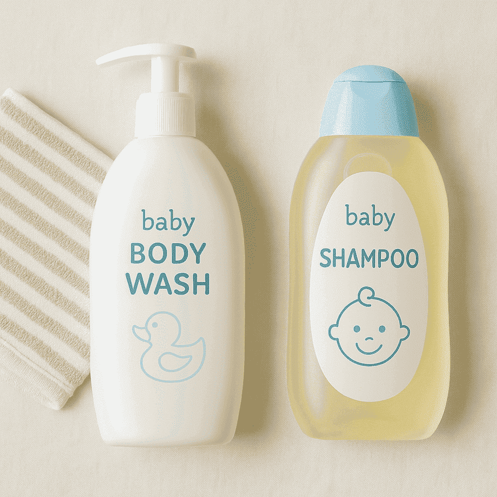 can you use baby shampoo as baby body wash